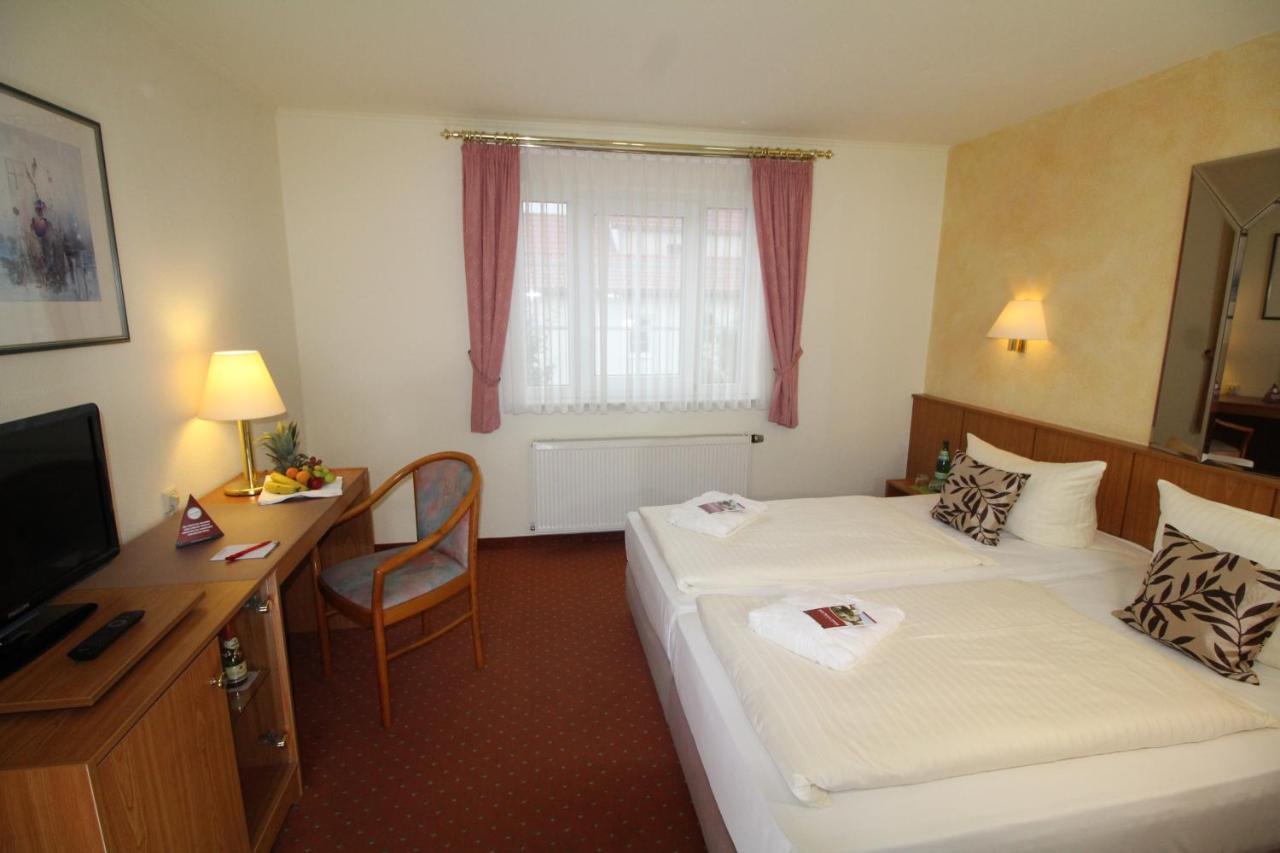 Hotel Weisser Schwan Erfurt Eksteriør billede